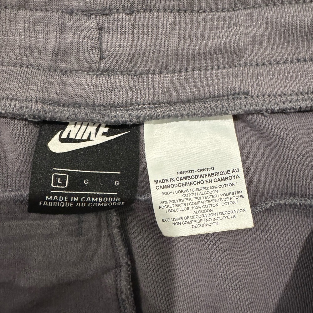 Nike Sportswear Optic Joggers Mens large Pants Tapered Fit Gray - Picture 7 of 7